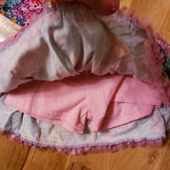 NWT Gigi Baby | Rainbow Tank & Tutu Skirt Set - Picture 5 of 6